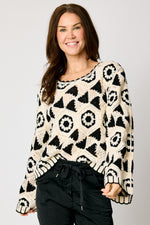 Crochet Sweater (2 Colorways) - Jacqueline B Clothing