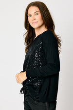 Sequins Front Sweater (4 Colors) - Jacqueline B Clothing