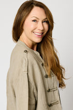 Linen Sgt. Pepper Jacket (4 Colors) - Jacqueline B Clothing