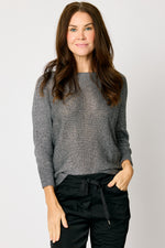 Shimmer Back Bow  Sweater (9 Colors)