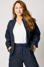 Linen Sgt. Pepper Jacket (4 Colors) - Jacqueline B Clothing