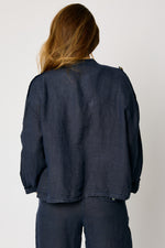 Linen Sgt. Pepper Jacket (4 Colors) - Jacqueline B Clothing