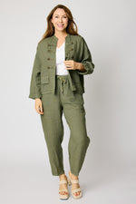 Linen Sgt. Pepper Jacket (4 Colors) - Jacqueline B Clothing