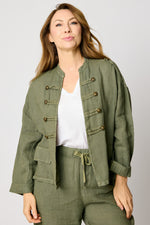 Linen Sgt. Pepper Jacket (4 Colors) - Jacqueline B Clothing