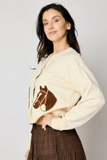 Short Horse Sweater