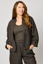 Linen Sgt. Pepper Jacket (4 Colors) - Jacqueline B Clothing