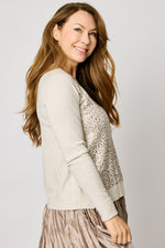 Sequins Front Sweater (4 Colors) - Jacqueline B Clothing