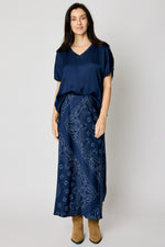 Bandana Satin Biased Skirt (3 Colors)