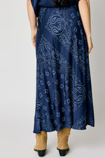 Bandana Satin Biased Skirt (3 Colors)