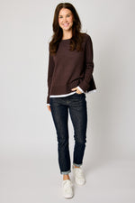 Shirted Sweater (4 Colors)