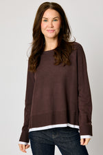 Shirted Sweater (4 Colors)