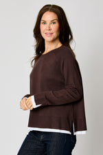 Shirted Sweater (4 Colors)