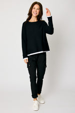 Shirted Sweater (4 Colors)