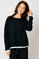 Shirted Sweater (4 Colors)