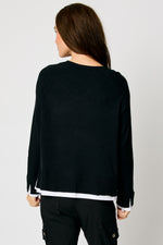 Shirted Sweater (4 Colors)