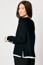Shirted Sweater (4 Colors)