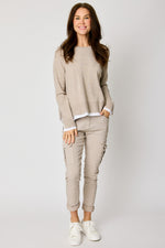 Shirted Sweater (4 Colors)