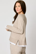 Shirted Sweater (4 Colors)