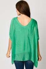 V-Neck  Italian Silk (3 Colors)  #92
