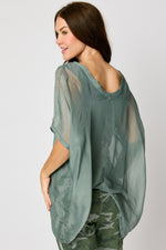 V-Neck  Italian Silk (3 Colors)  #92