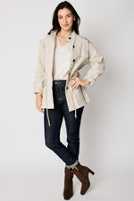 Rhinestone Trim Jacket (2 Colors)