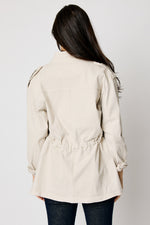 Rhinestone Trim Jacket (2 Colors)