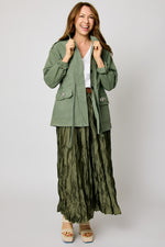 Rhinestone Trim Jacket (2 Colors)