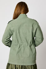 Rhinestone Trim Jacket (2 Colors)