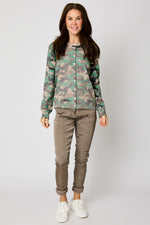 Camo Lightweight Cardigan