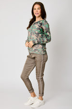 Camo Lightweight Cardigan