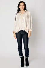 Drappy Satin Jacket