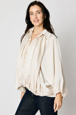 Drappy Satin Jacket