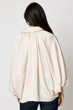 Drappy Satin Jacket