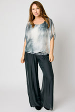 Italian Silk Drape Top (5 Colors) #63
