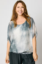 Italian Silk Drape Top (5 Colors) #63