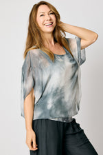 Italian Silk Drape Top (5 Colors) #63