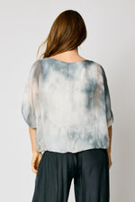 Italian Silk Drape Top (5 Colors) #63