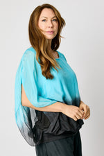 Italian Silk Drape Top (5 Colors) #63