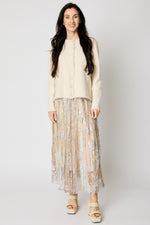 Cropped Fringe Cardigan (2 Colors)