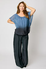 Italian Silk Drape Top (5 Colors) #63