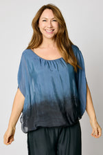 Italian Silk Drape Top (5 Colors) #63