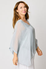V-Neck Flowing Blouse #55 (4 Colors)
