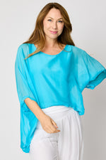 Italian Silk Soft Flowing Top #62 (5 Colors) - Jacqueline B Clothing