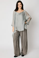 Italian Silk Soft Flowing Top #62 (5 Colors) - Jacqueline B Clothing
