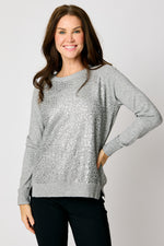 Sequins Front Sweater (4 Colors) - Jacqueline B Clothing