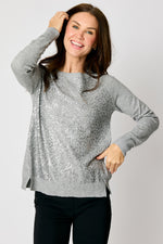 Sequins Front Sweater (4 Colors) - Jacqueline B Clothing