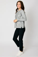 Sequins Front Sweater (4 Colors) - Jacqueline B Clothing