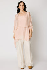 Italian Silk Double Layer Top #73 (2 Colors)