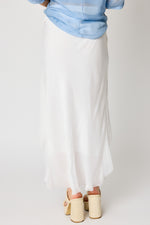 Italian Silk New Raw Edge Skirt (4 Colors)
