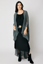 Italian Silk Sheer Jacket (2 Colors)